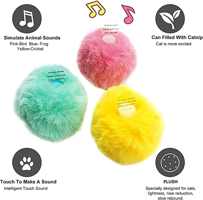 (🎄CHRISTMAS SALE NOW-48% OFF) Smart Cat Toys Interactive Ball(BUY 4 GET FREE SHIPPING NOW!)