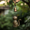 🎁TikTok Last Day Sale - 70% OFF🎉Handmade Retro Cat Wind Chime