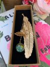 Summer Hot Sale 50% OFF - Metal Feather Bookmark(Gift box included)BUY 2 FREE SHIPPING