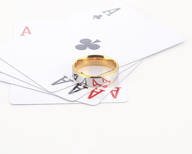 🔥Last Day Promotion 48% OFF-🎁-The Poker Magic Mirror Ring