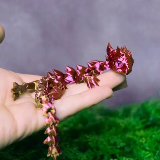 3D Printed Tiny Cute Dragon