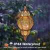 Hanging Solar Moroccan Lantern Outdoor Decoration