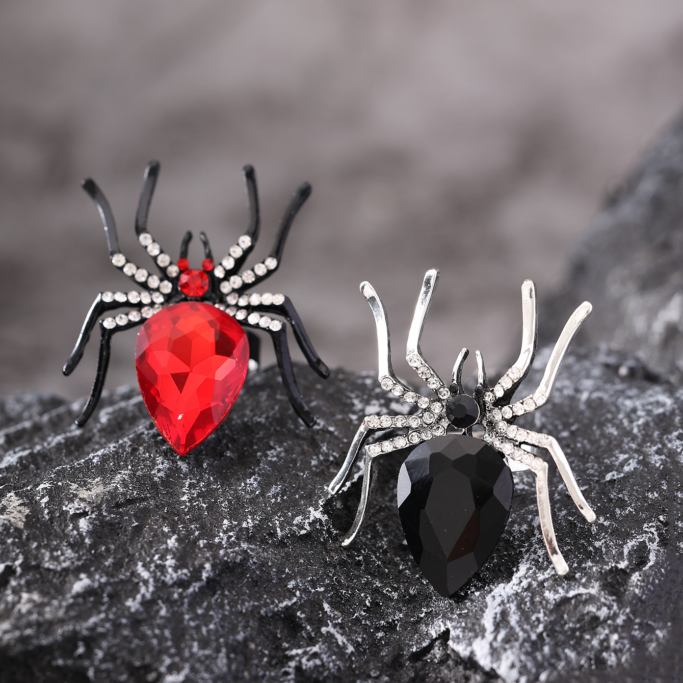 🔥Last Day Promotion - 60% OFF🎁💍🕷️Dark Style Halloween Personalized Spider Ring