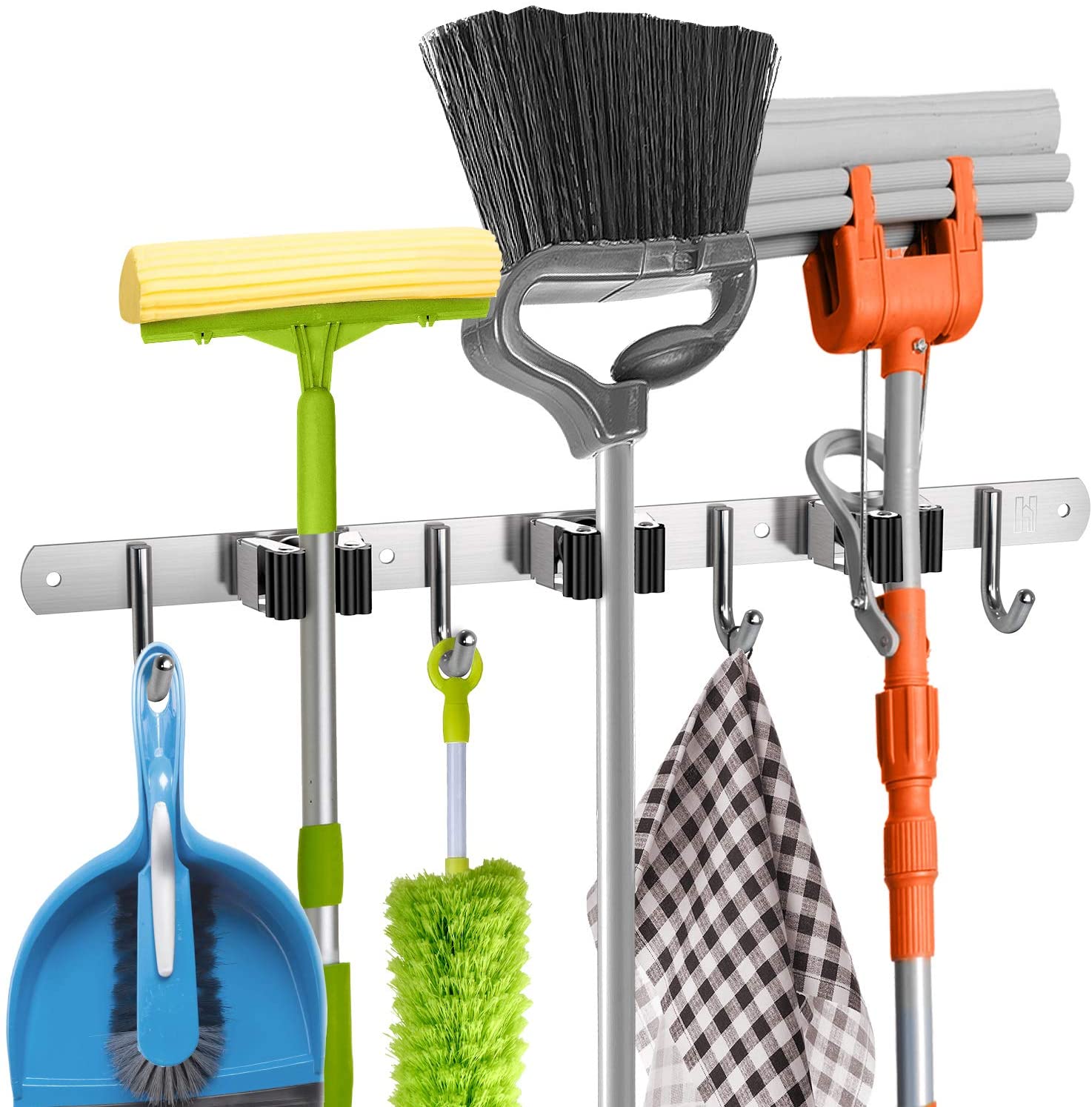 (Early Mother's Day Hot Sale-48% OFF)Self-adhesive Mop Garden Tool Organizer