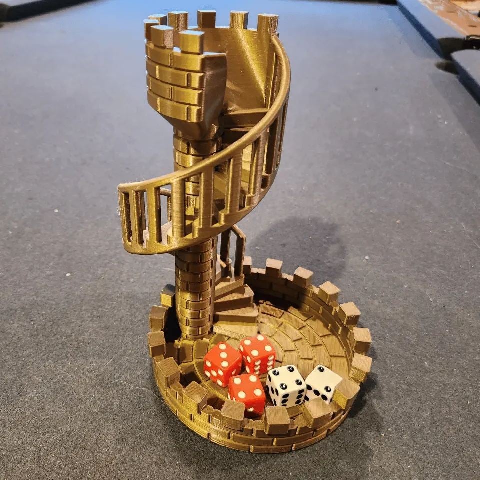 Dice Tower Castle Stairs🎲