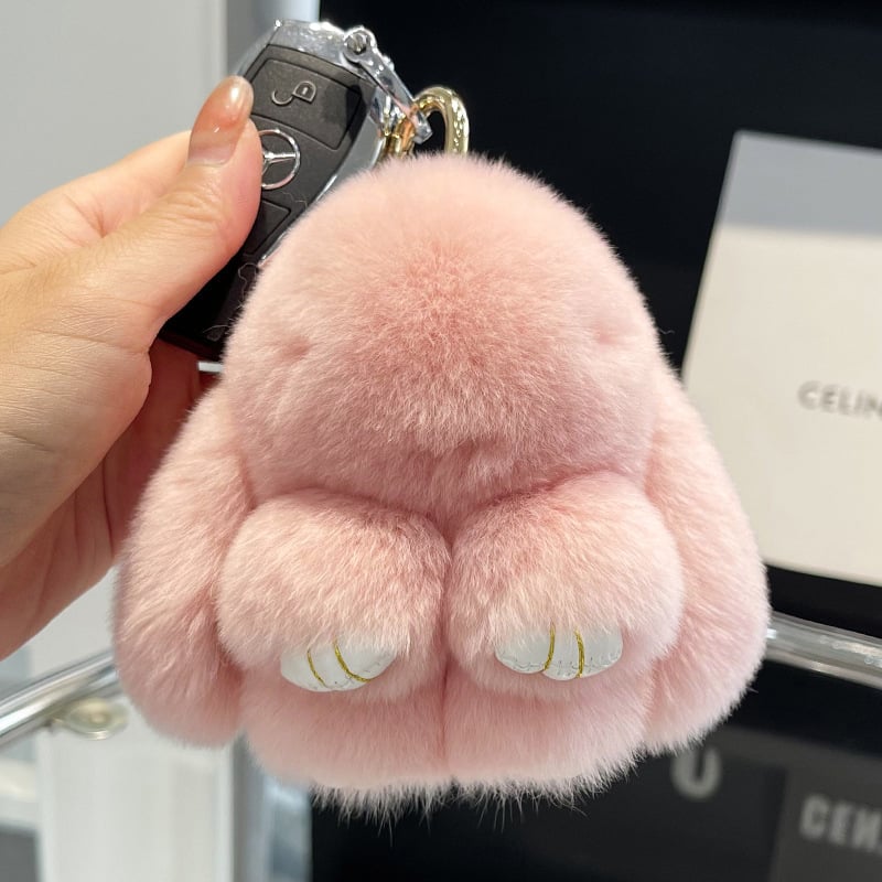 TikTok Last Day Promotion -60% OFF🎉Handmade Soft Bunny PomPom Charms🐰