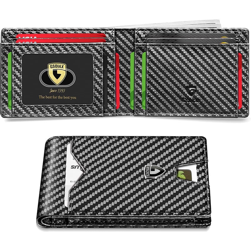 🔥Father's Day Sale -49% OFF!-Men's Slim Wallet with RFID Blocking