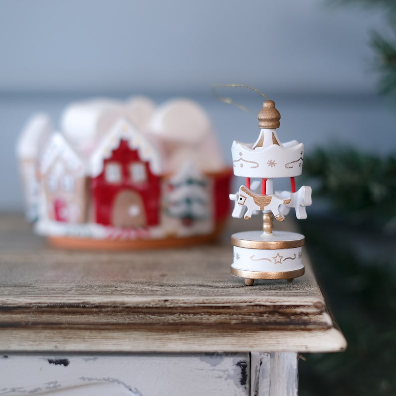 🎄🎅Christmas Presale - 49% OFF🎄🎠Carousel Christmas Ornament💥