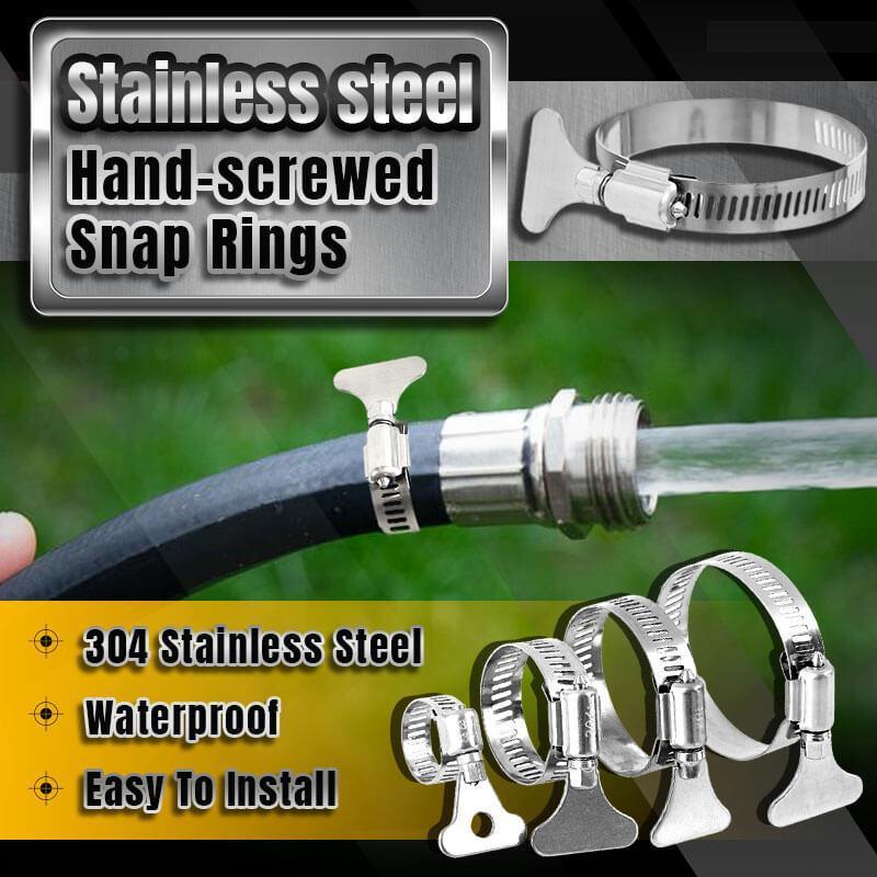 (🔥HOT SALE) Stainless Steel Hand-screwed Snap Rings, Set of 4, Buy 4 Sets Save 20% OFF