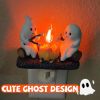 👻Halloween Sale 49% OFF - ✨🔥2024 Ghost Campfire Flickering Nightlight