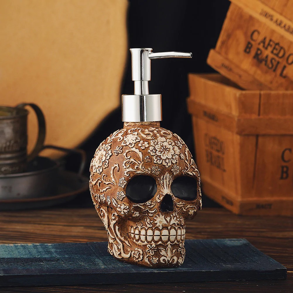 (💀Early Halloween Sale - 50% OFF) Mexican Calaveras Skull Soap Dispenser, Buy 2 Get Free Shipping