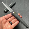 Dulotec K254-BL folding knife – Micarta handle and 8Cr stainless steel