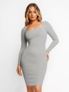 🔥2023 HOT SALE🌟Built-In Shapewear Modal Lounge Dresses