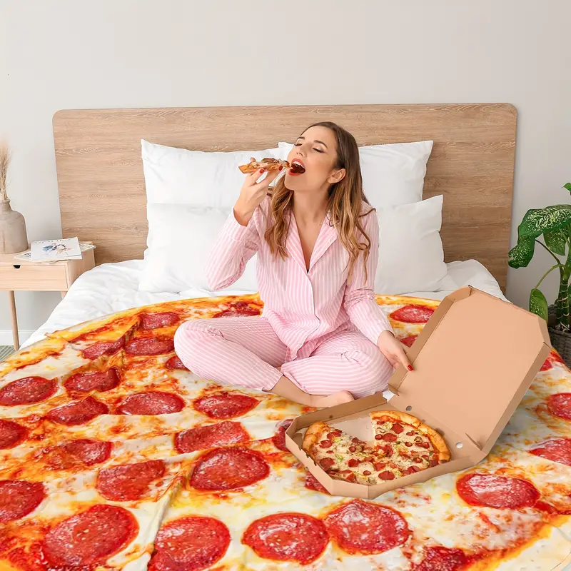 🔥Last Day Promotion - 50% OFF🎁🍕Pizza Blanket