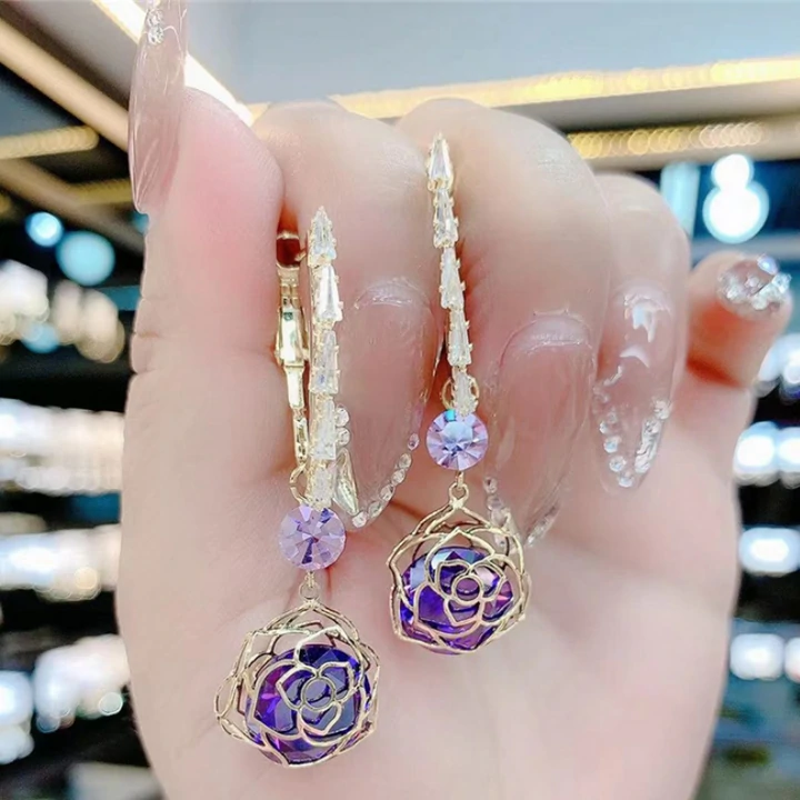 ✨New Arrival- VisionsaatTM Hollow Rose Earrings