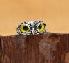 ⏱️<strong>Last Day Clearance Sale 60% OFF</strong> - Wisdom Owl Eye Silver Ring - Adjustable Size