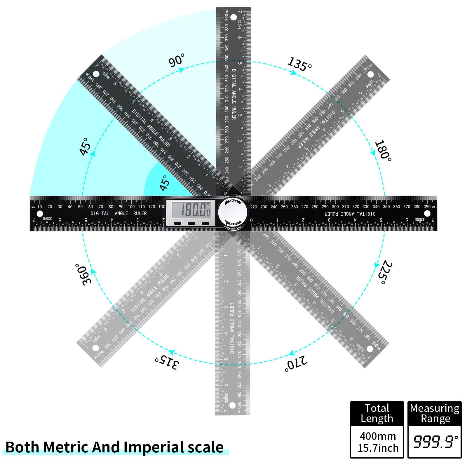 🔥 BUY 3 GET 1 FREE—Digital Angle Finder for Precise Measurements