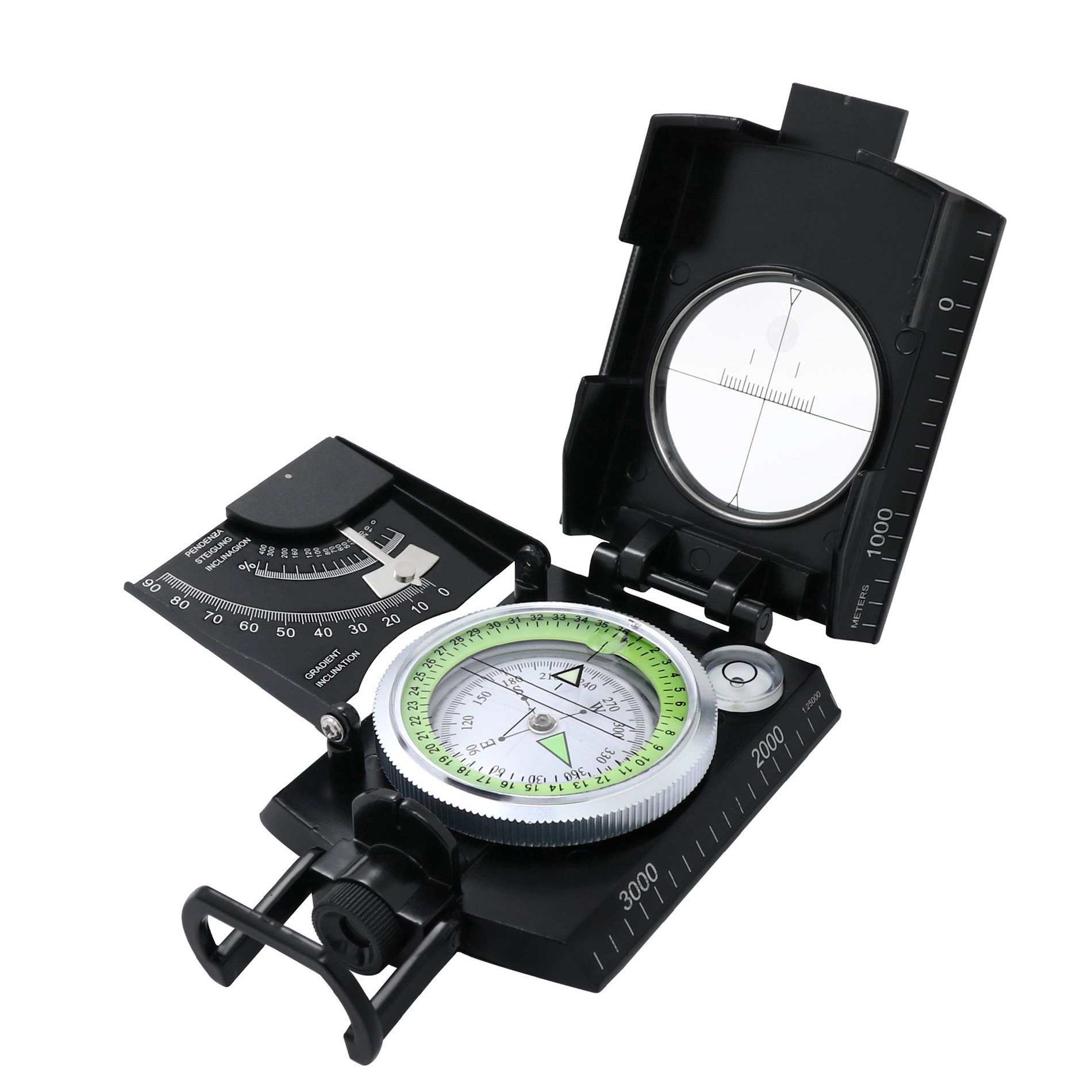 (🔥LAST DAY PROMOTION - 50% OFF) Military Aiming Navigation Compass  with Inclinometer