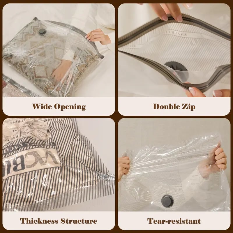 🔥Last Day Promotion 50% OFF🔥 Vacuum Storage Bags Travel Set