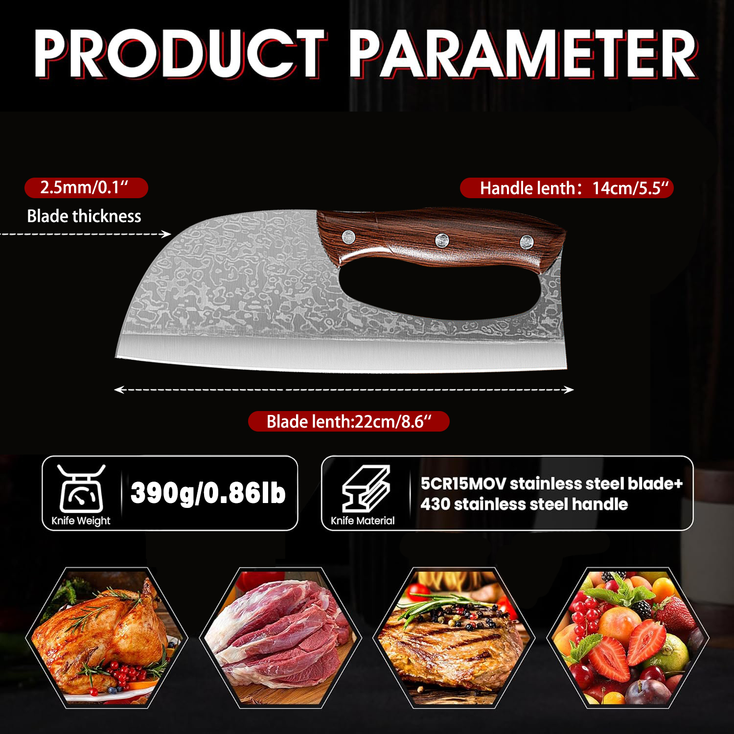 ⏰Last Sale✨Multifunctional Effort Saving Chef Knife