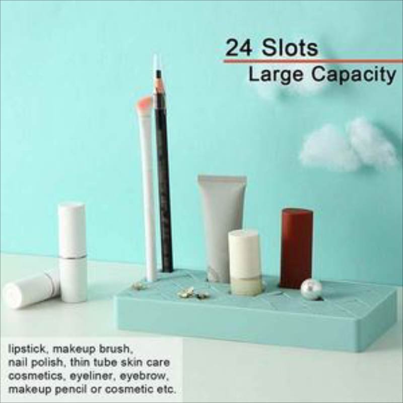 Last Sale 60% OFF-Silicone Lipstick Jewelry Display Stand Brushes For Makeup Organizer