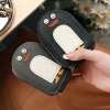 😊Cute Penguins PU Credit Card Coin Wallet