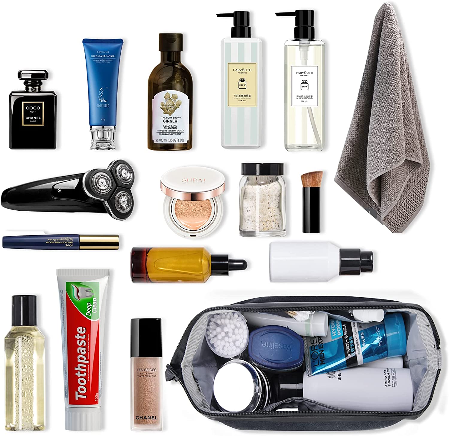 (🔥LAST DAY PROMOTION - SAVE 49% OFF) Large Capacity Waterproof Toiletry Bag for Men(BUY 2 GET FREE SHIPPING)