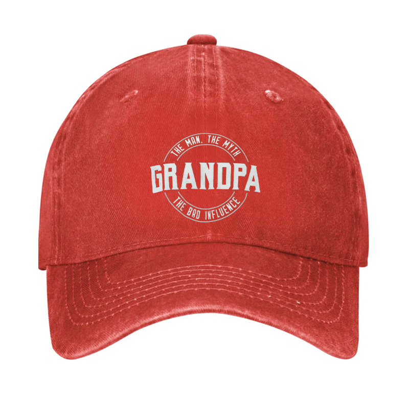 Grandpa The Man The Myth The Legend Hat