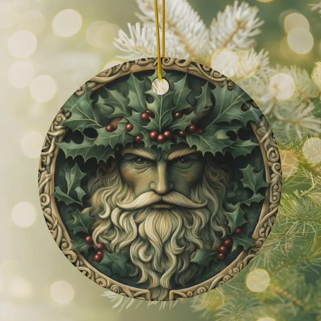 Pagan Yule Ornament