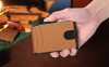 ✨Wallet for Men - with Pop Up Aluminum Case Money Clip Slim Leather Slots Credit Card Holder RFID Blocking Bifold Minimalist Wallet