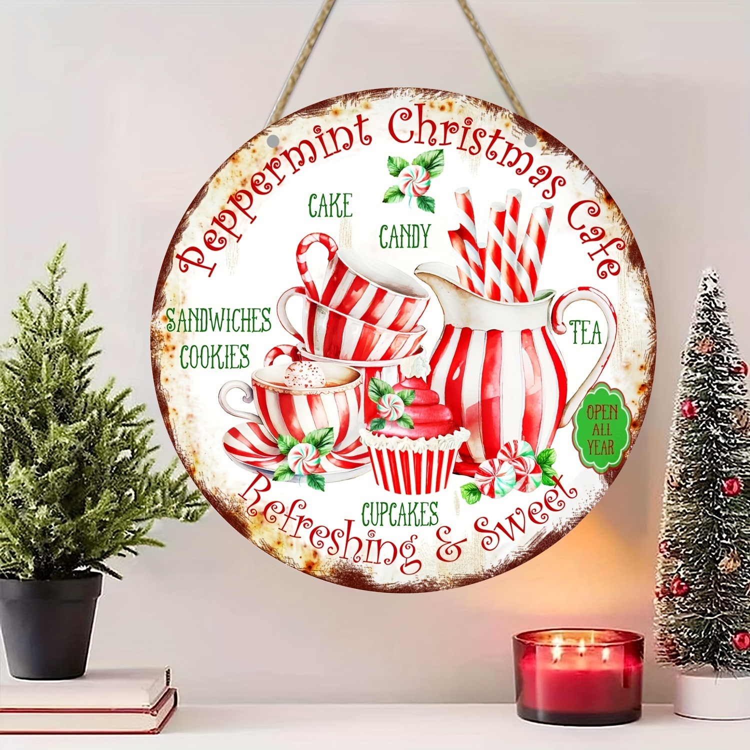 🎄Ealy Christmas Sale 49% OFF🎁Festive Christmas Handmade Wooden Plaque