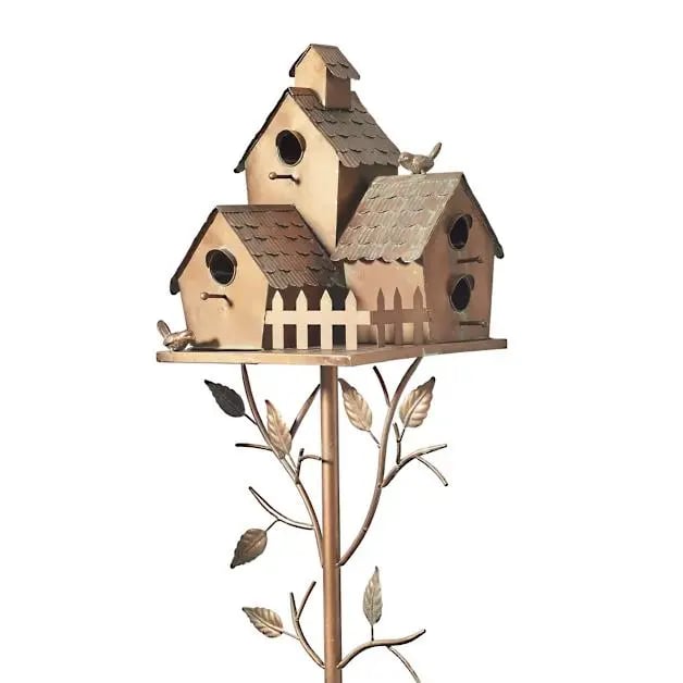 Last day 49% off❤️Birdhouse Garden Stakes