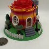 Rose Fairy House with Tea-Light
