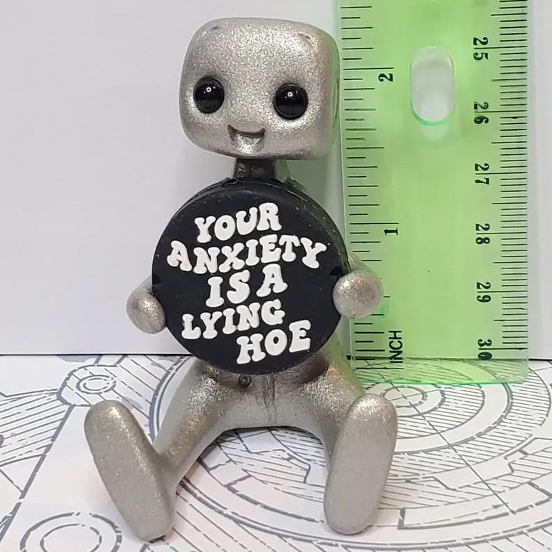 Last Day Promation 69% OFF 🤖Your Anxiety Is A Lying H*e Robot