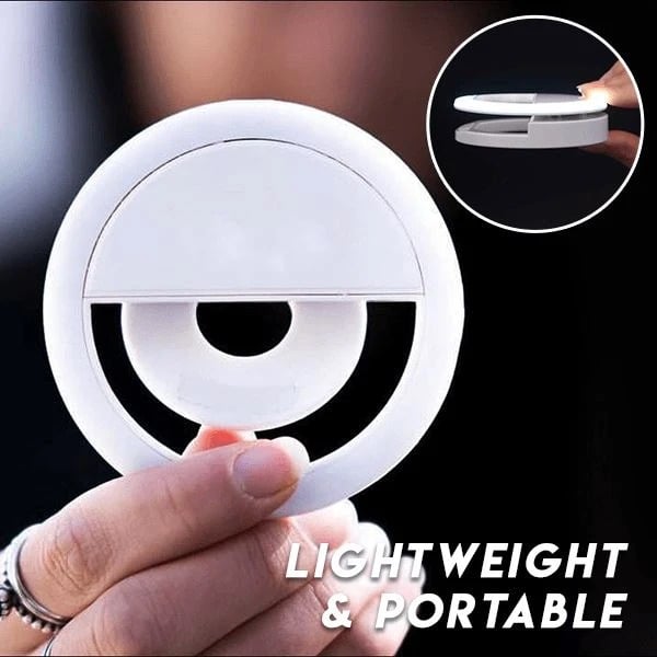 Summer Hot Sale 50% OFF - One-Clip Portable Selfie Ring(Buy 3 Free Get 1 Free&Free Shipping）