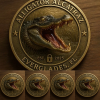 🏆Flash Sale 60% OFF - 🗽🐊Alligator Alcatraz Humor Collectible Coin
