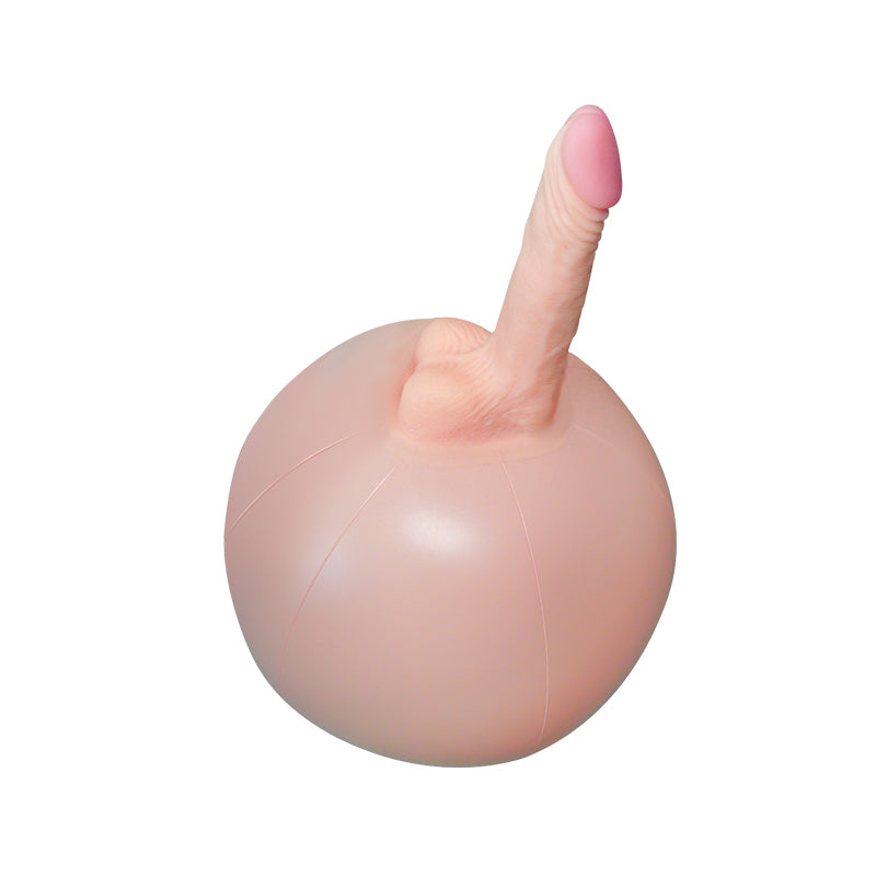 Bouncy Inflatable Sex Ball with Remote Control Vibrating Realistic Dildo