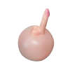 Bouncy Inflatable Sex Ball with Remote Control Vibrating Realistic Dildo