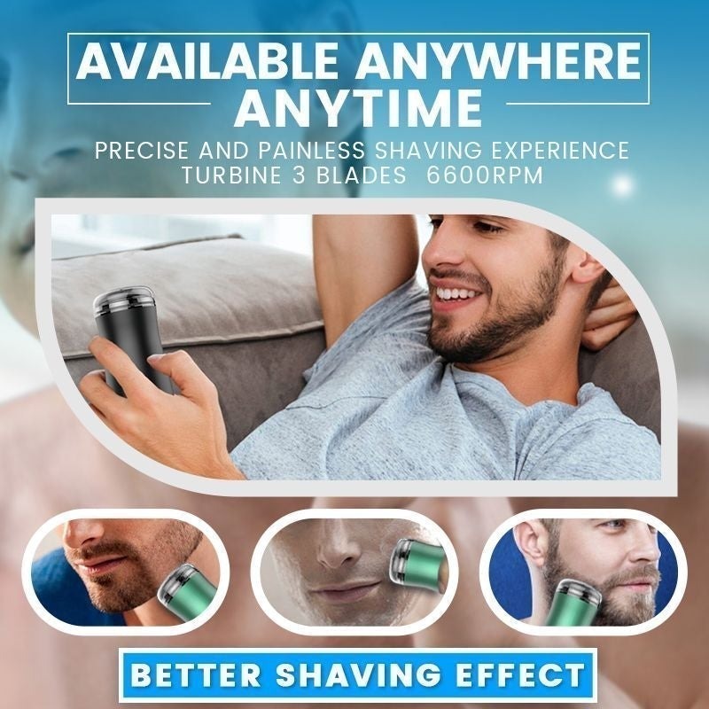 (🔥 New Year Hot Sale - Save 50% OFF) Pocket Size Washable Electric Razor, Buy 2 Free Shipping