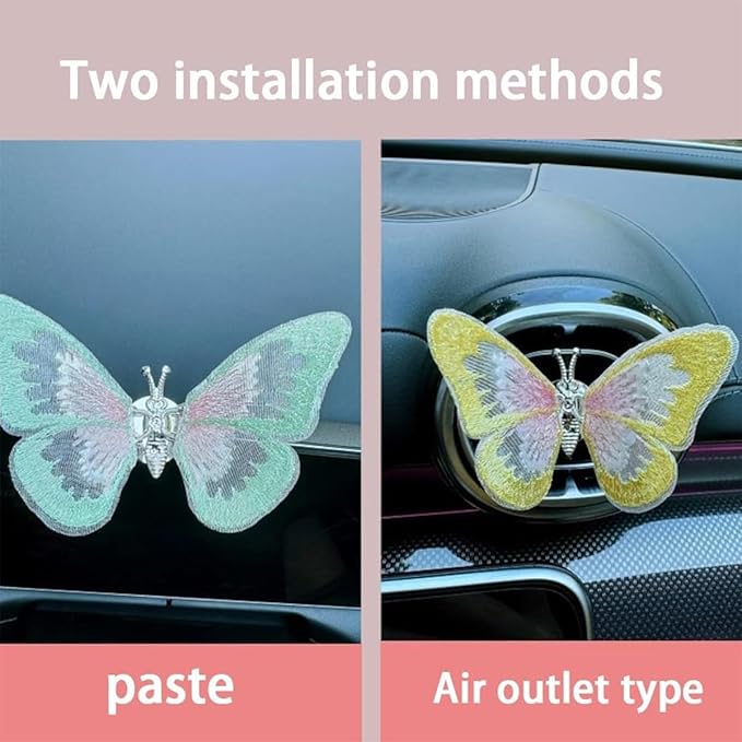 🔥Buy 2 get 1 free  🦋 Embroidery Fragrance Butterfly Decoration