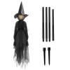 🎃2025 Halloween Sale 🧙‍♀️Lighted Halloween Witch Stakes 🔥Free Shipping