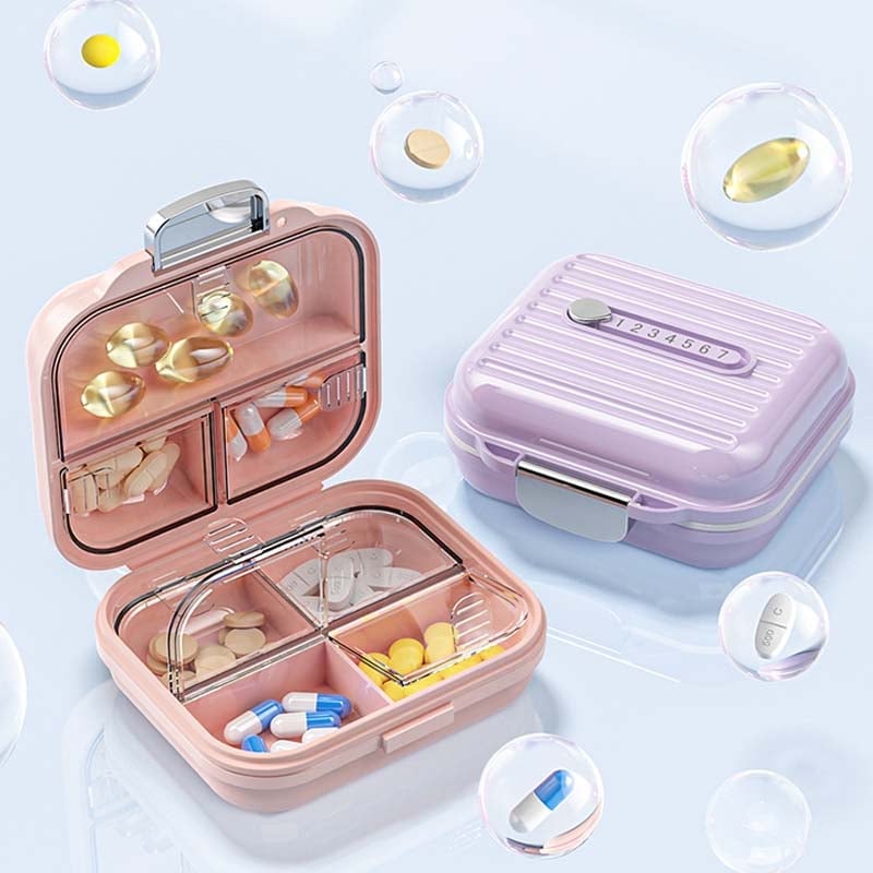 🔥2024 New💊Mini Portable Pill Box - Last Day Promotion 50% OFF