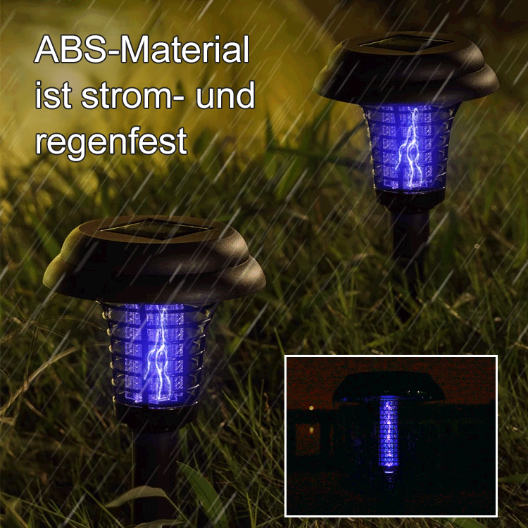 🔥Heißer Verkauf - 50%|Moskito-Abwehr und Beleuchtung Solar-Gartenleuchte
