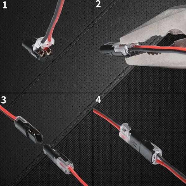 🎁TikTok Last Day Sale - 70% OFF🎉Double - Wire Plug-in Connector With Locking Buckle