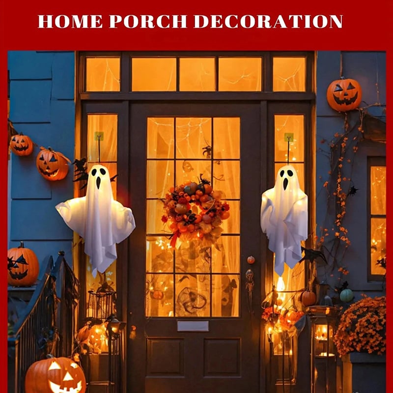 🎁TikTok Last Day Sale - 70% OFF👻✨Halloween Glowing Ghost Chandelier