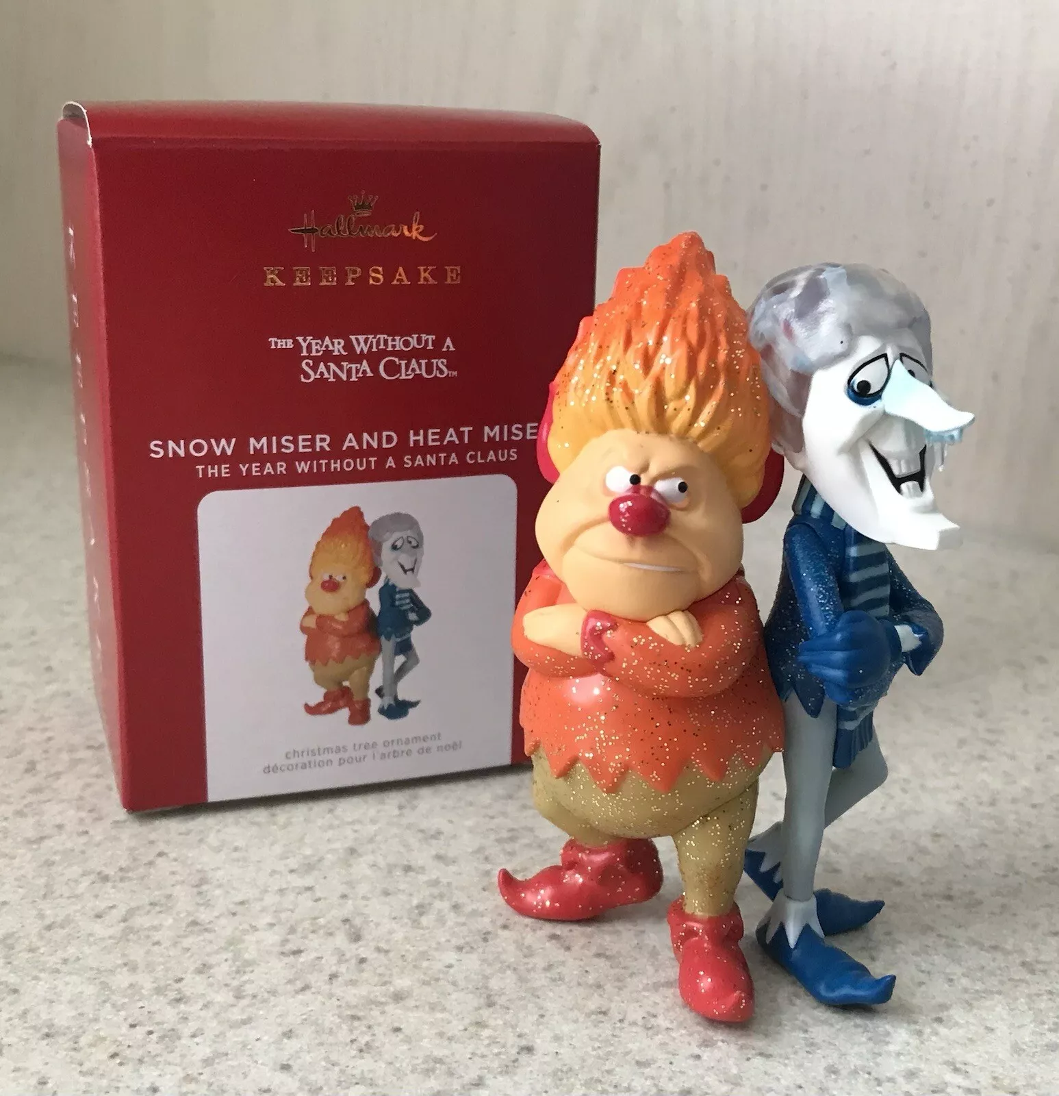 (🎄Early Christmas Sale - 49% OFF) Snow Miser & Heat Miser Tree Ornaments