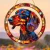 🐶🌈Dachshund Suncatcher