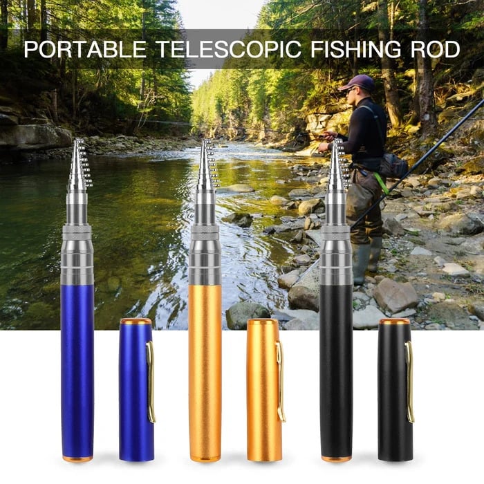 2023 New Year Limited Time Sale 70% OFF🎉Pocket Size Fishing Rod🔥Buy 2 Get Free Shipping