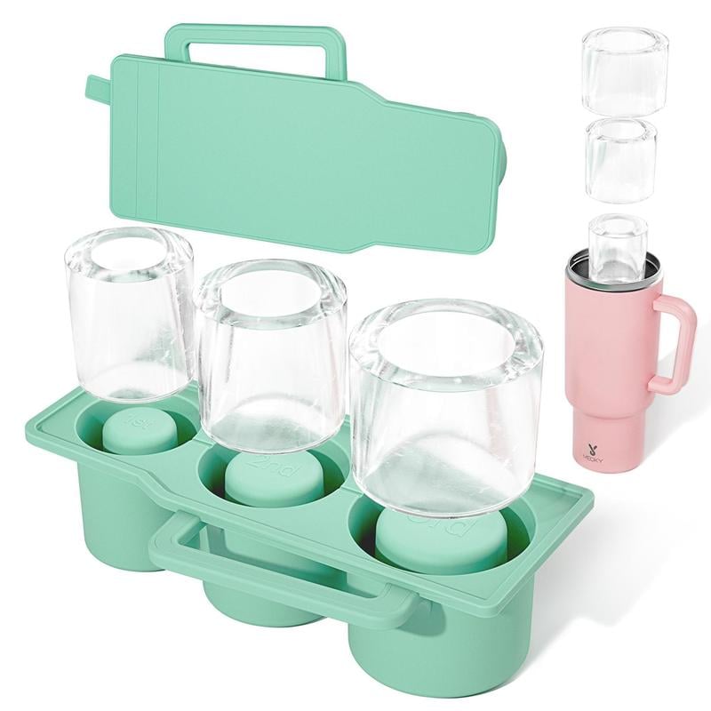 🔥Last Day Promotion 70% OFF🔥3-compartment Cylinder Ice Cube Mold⚡BUY 2 FREE SHIPPING