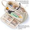 EASTHILL Big Capacity Pencil Case Pouch Pen Case Simple Stationery Bag School College Office Organizer for Teens Girls Adults Student